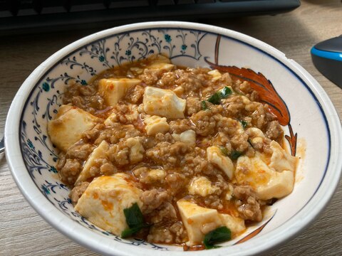 鶏胸肉のひき肉で麻婆豆腐